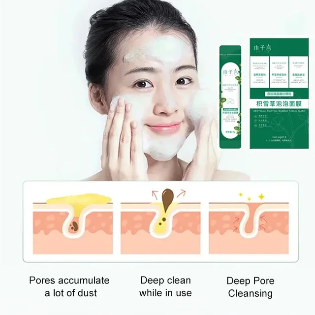 Centella Asiatica Bubble Mask