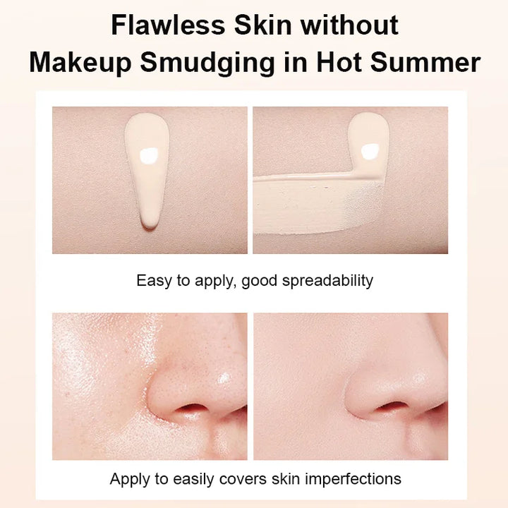 [Natural Flawless Skin] Long Lasting Smudge Proof Liquid Foundation