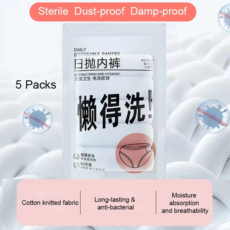 Multiple Sizes Available Daily Disposable Panties