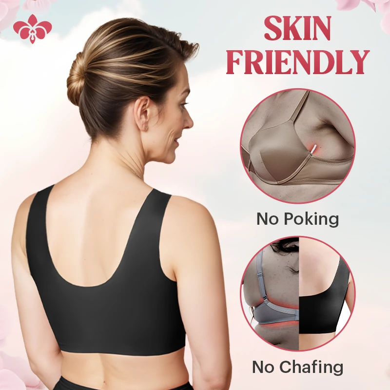 Flexible Fit Front Snap Bra