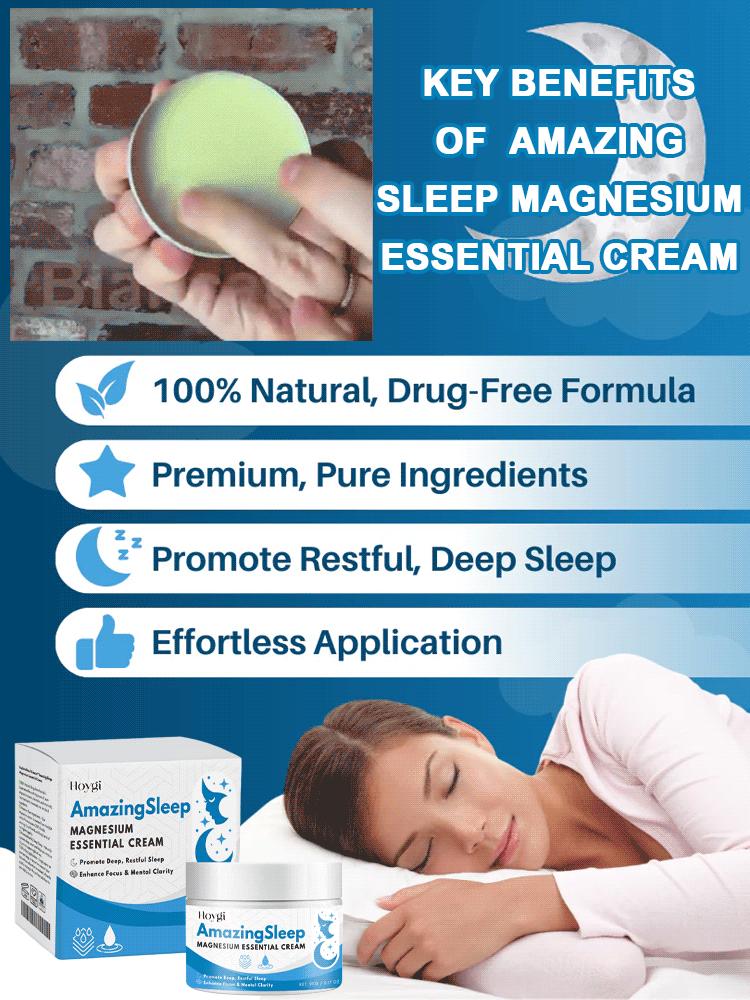 Sleep care magnesium cream