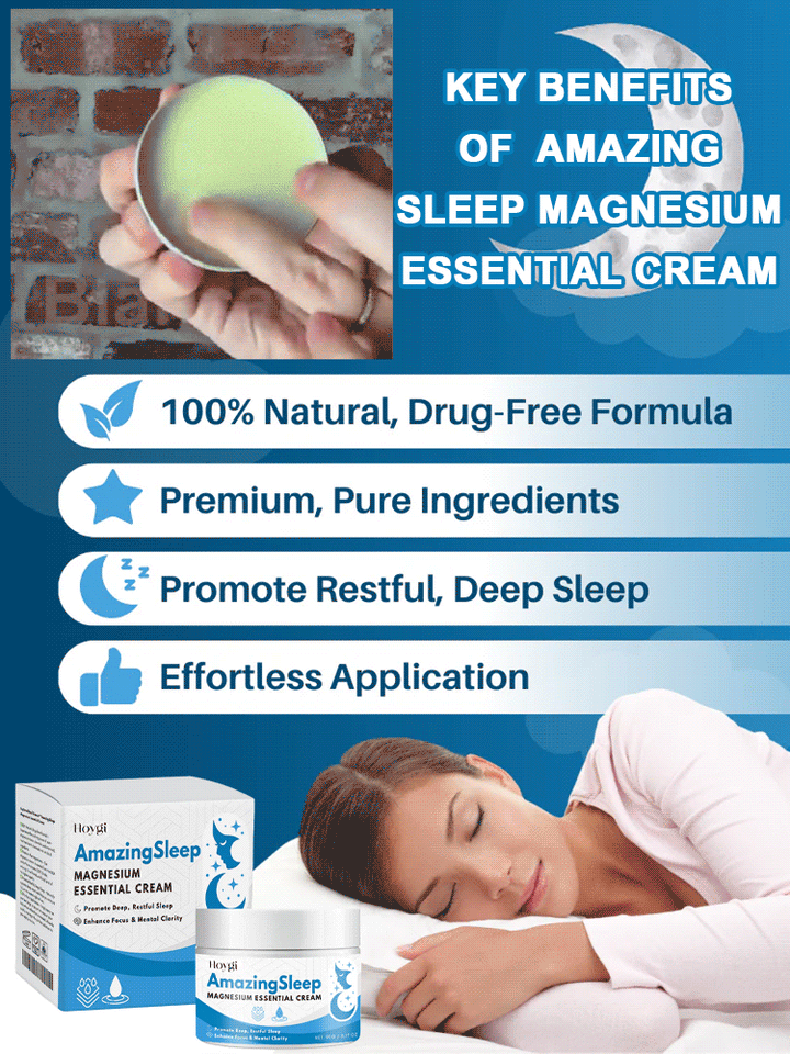 Sleep care magnesium cream