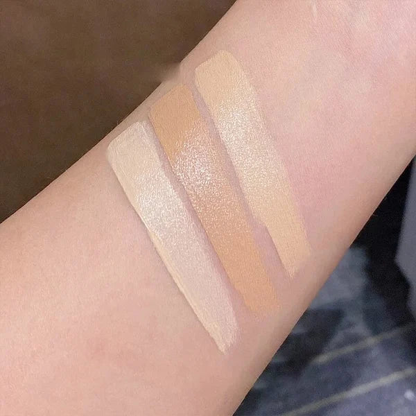 Tri-Color Concealer Palette Of Covers Acne Marks Dark Circles🔥