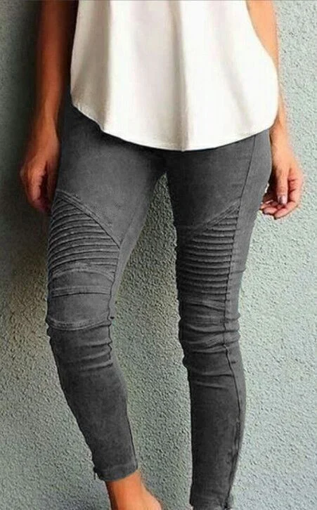 Elastic Cotton Slimming Shaping Pants
