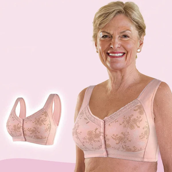 🔥 49% OFF-2024 New Cotton Front Closure Bra