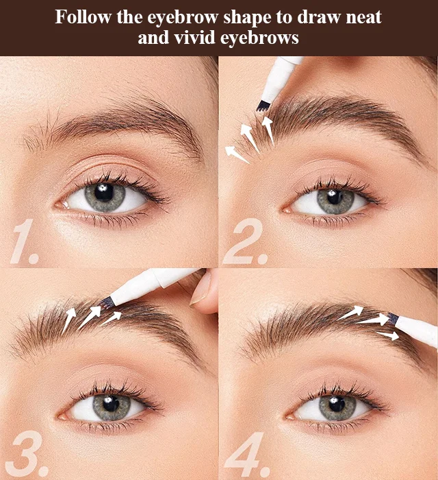 New Year Promotion Buy 1 Take 1-Micro fork Tip Waterproof Eyebrow Pencil