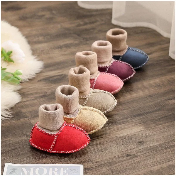 Warm Fur Baby Sock Shoes