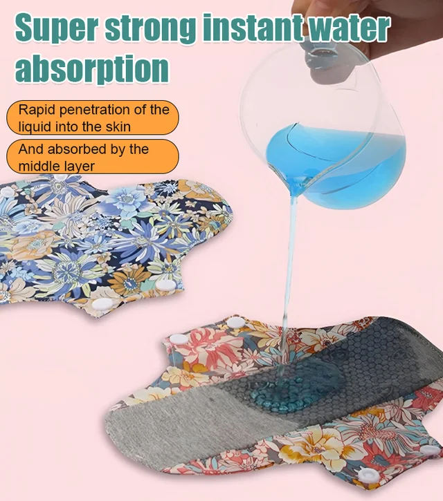 Graphene cotton washable antibacterial pads