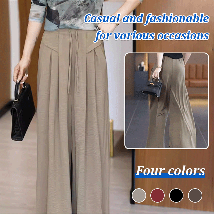 High Waisted Loose Pants Comfortable Wide Leg Pants