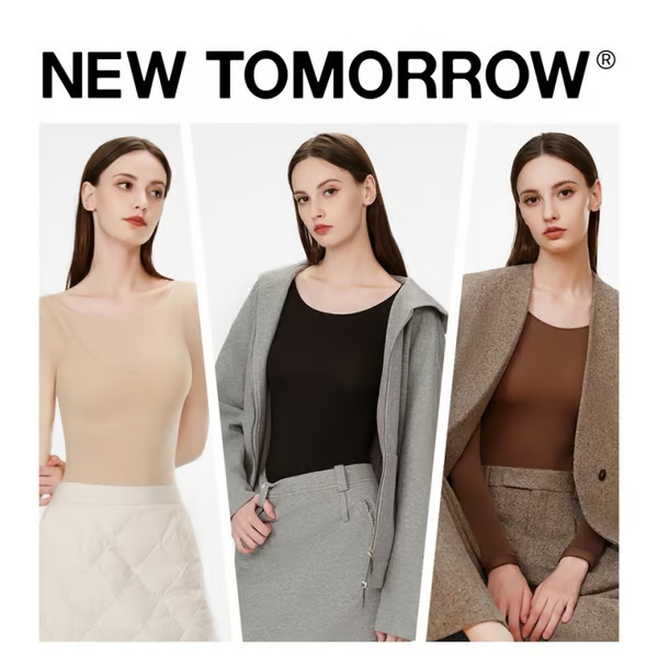 Ultra-thin warm skin-beautifying clothing set
