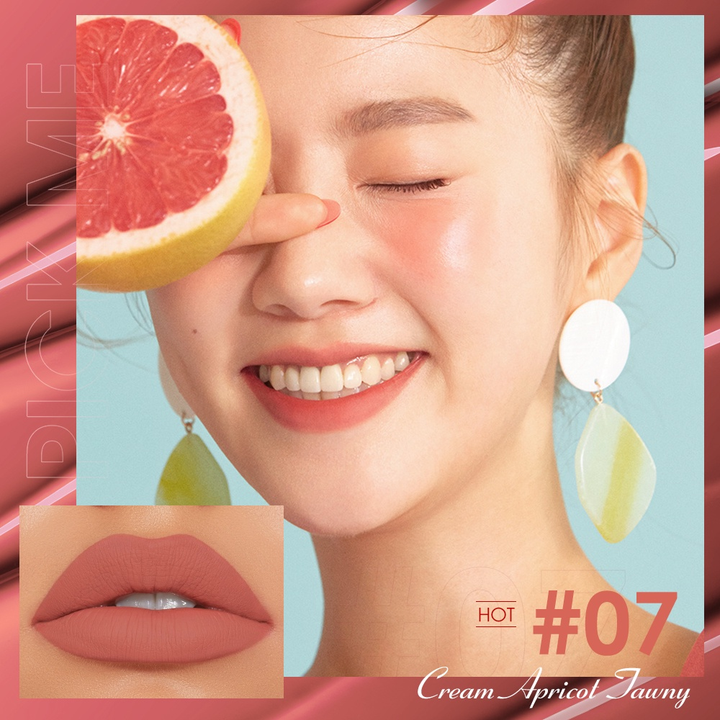 12 Colors Waterproof Lightweight Long-lasting Matte Lip Stain