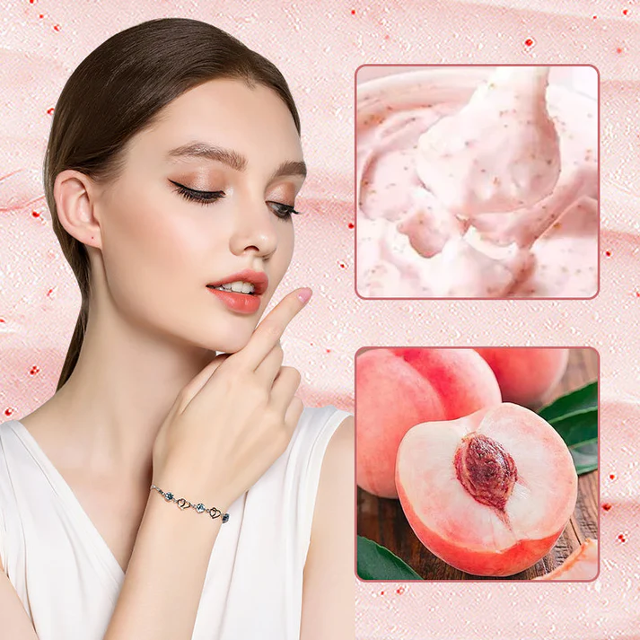 Peach Brightening Exfoliating Body Scrub