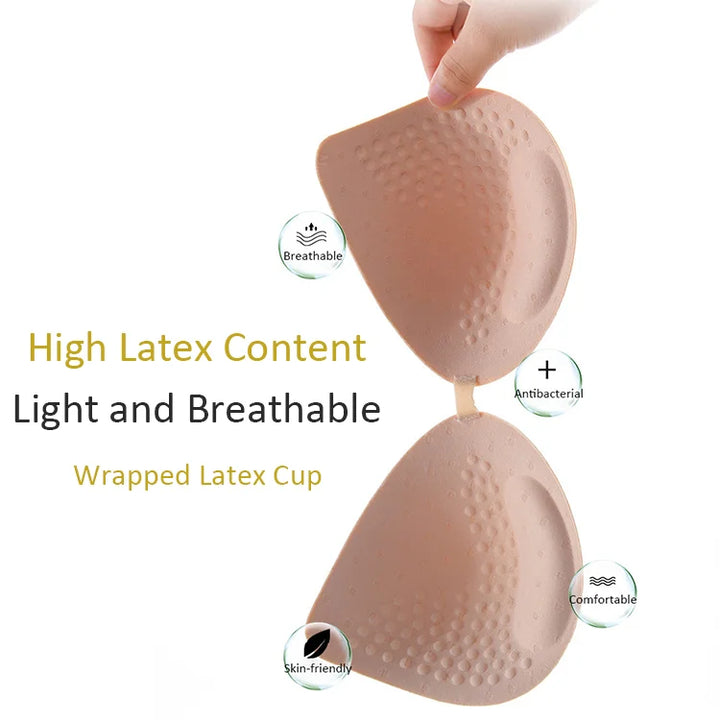 JL-Womens Seamless Latex Bra