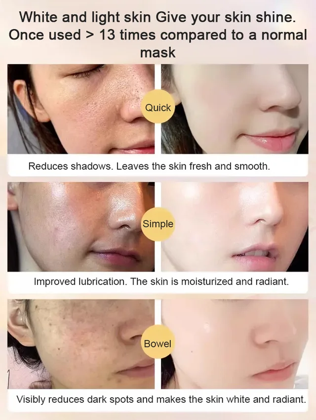 BRIGHTENING AND WHITENING SPOT-REMOVING FACE MASK 🔥BUY 1 GET 1 FREE🔥 (FREE SHIPPING)