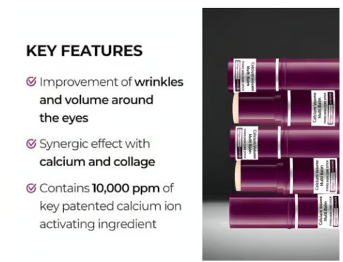 🧴✨ Calcium Volume Balm + 60ea Collagen Eye Patch | Korean Anti-Aging Skincare