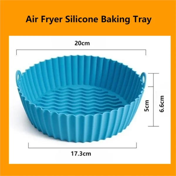 ⚡ 47% OFF - Air Fryer Silicone Baking Tray🍟