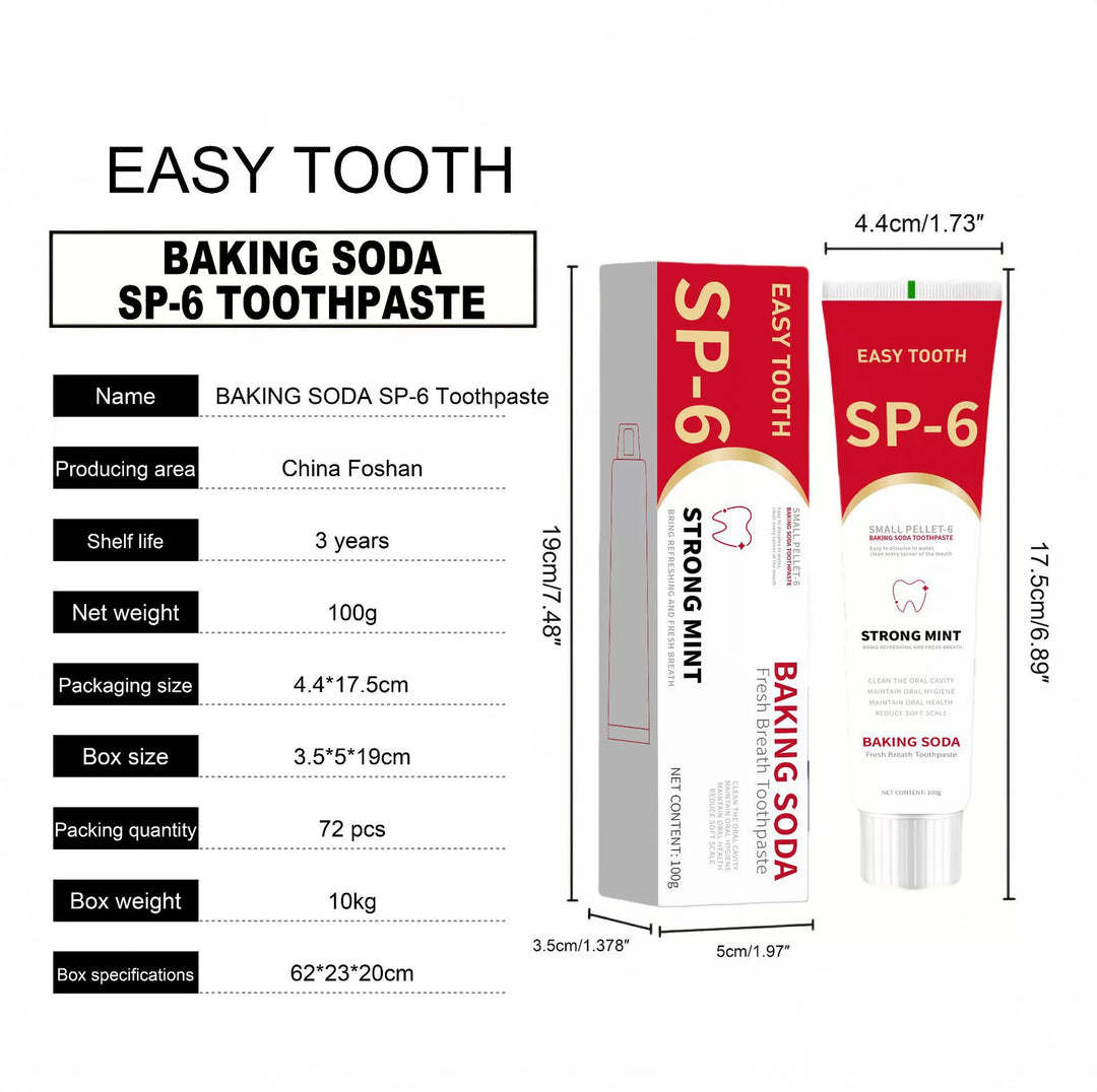 Super Probiotic-6 Toothpaste with 6 Probiotics oalance Oral microbiota strength