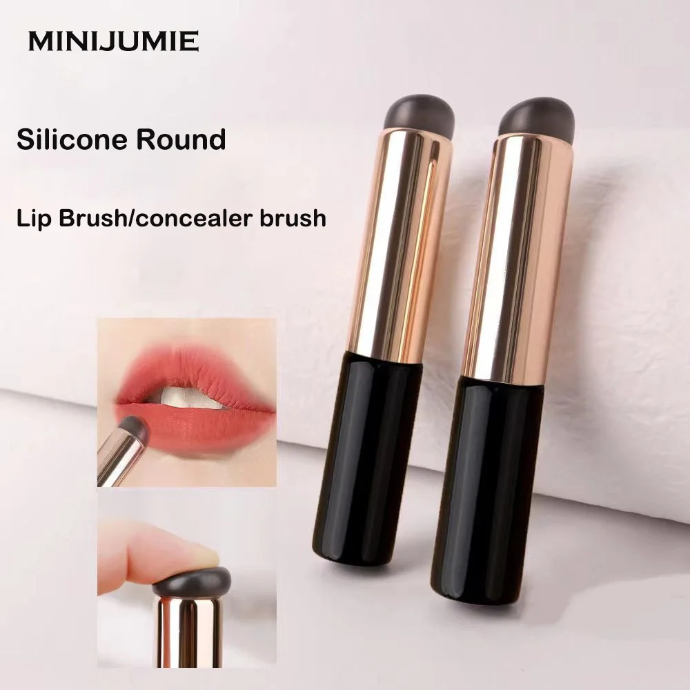 Silicone Round Tip Lip Brush Concealer Brush