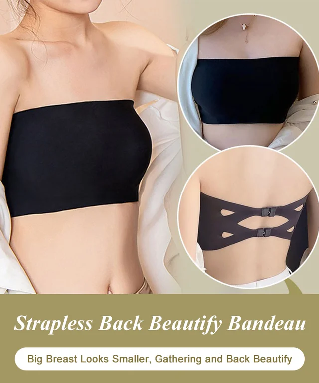 Strapless Ice Silk Seamless Anti Skid Bra