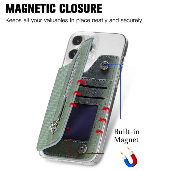 (🎁2024-Christmas Hot Sale🎁- 49% OFF💦) Multifunctional adhesive Phone Wallet Card Holder