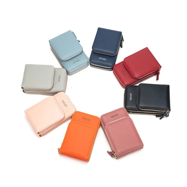 Leather Small Crossbody Bag Mini Messenger Shoulder Handbag