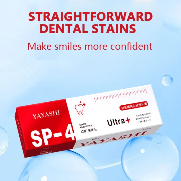 All Smiles Brightening Stain Removing Probiotic Toothpaste