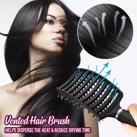 🔥BUY 1 GET 1 FREE LAST DAY🔥DETANGLER BRISTLE NYLON HAIRBRUSH