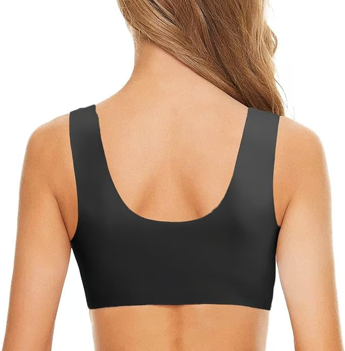 Full Coverage Front Closure Support Bra Comfort Sleep Bra