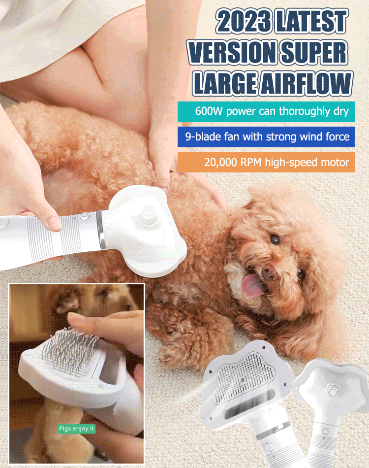 3 in 1 pet grooming hair dryer