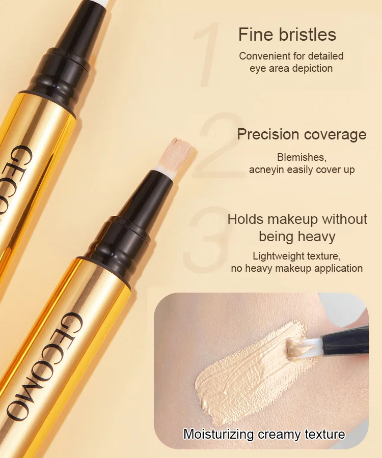 Brush-on concealer pen