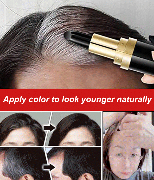【 Color in 3 seconds 】 Cover white hair instant dye pen