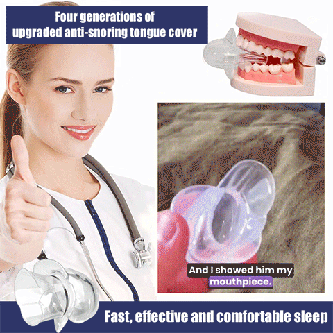 Silicone Anti-Snoring Breathing Device