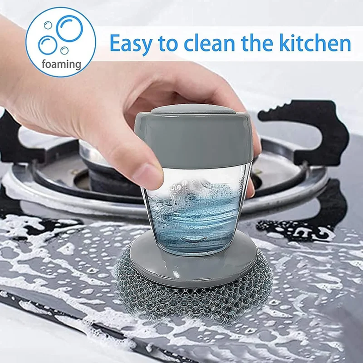 Metal Palm Scrubber Sponge