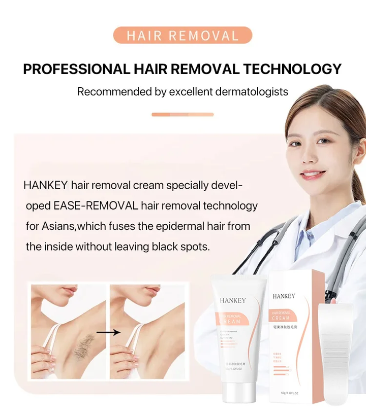 HANKEY hair removal cream