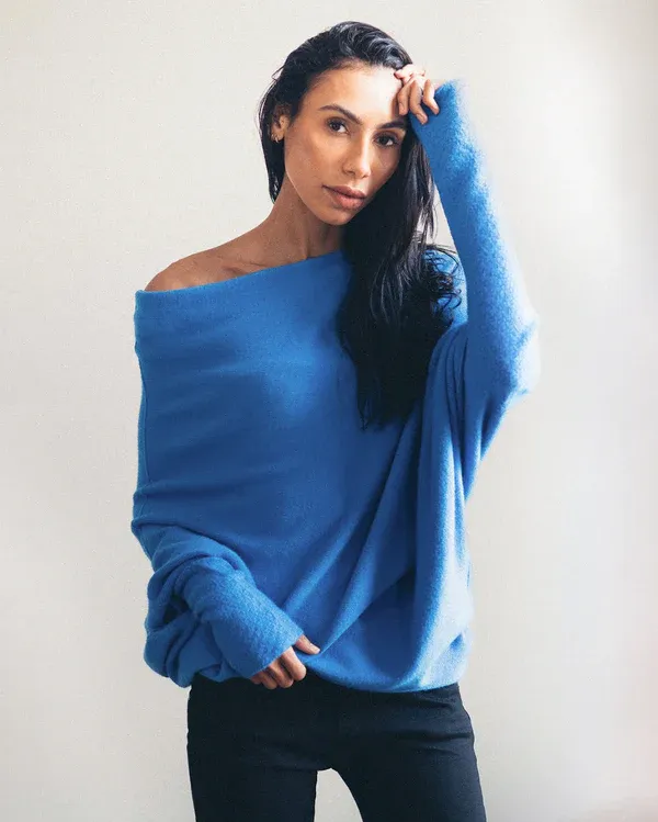 2024 NEW ASYMMETRIC DRAPED JUMPER