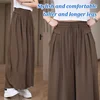 High Waisted Loose Pants Comfortable Wide Leg Pants