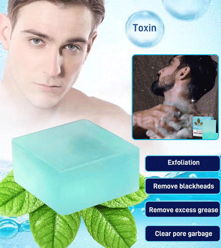 [Available all over the body] Mens Cologne Soap