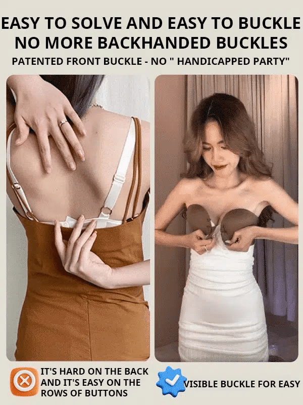 Front Clasp Invisible Bra