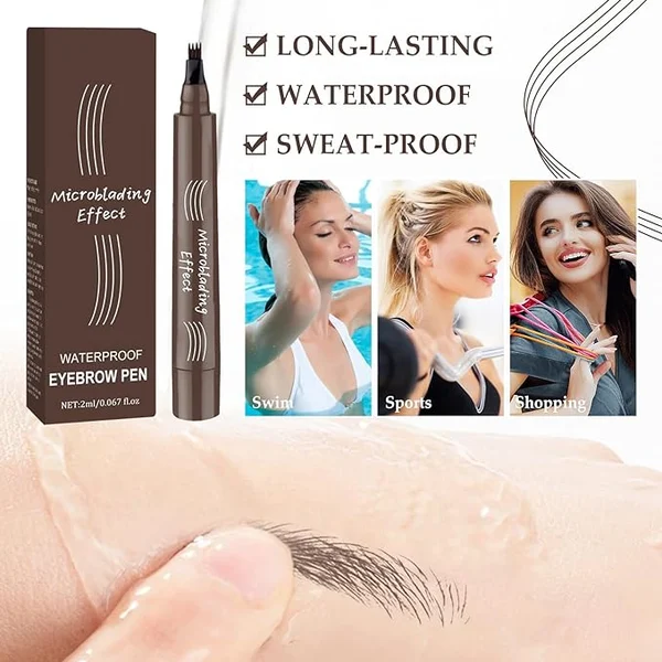 💥BUY 1 GET 1 FREE (2 PCS)-2024 Upgraded Natural Brows Eyebrow Pen