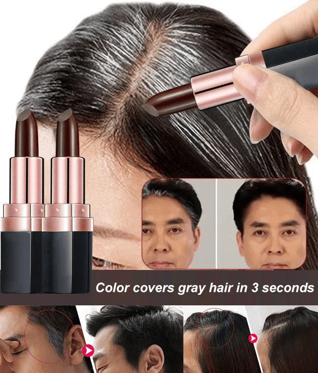【 Color in 3 seconds 】 Cover white hair instant dye pen
