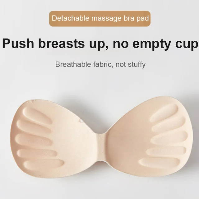 Push-up anti-slip strapless bra