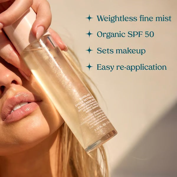 Sunglaze Setting Mist  Sheer SPF 50