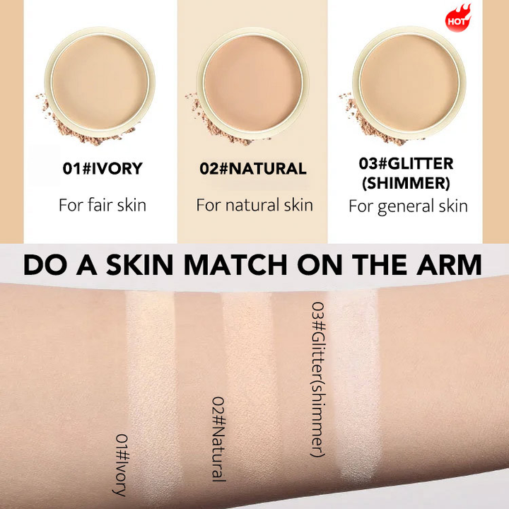 Concealing And Setting Soy Milk Powder