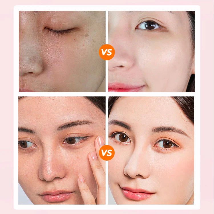 Achieves Korean flawless glass skin!Whitening Sunscreen Foundation