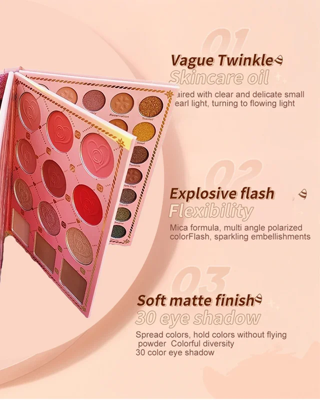 Three-Layer 82-Color Eyeshadow Palette