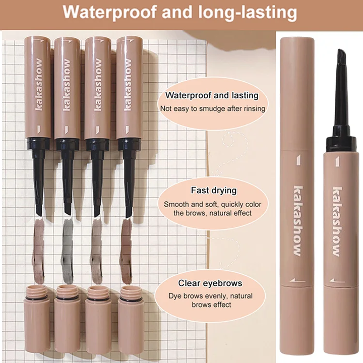 Waterproof long lasting eyebrow cream