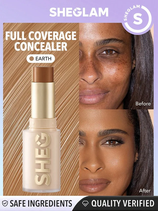 Multi-color natural fit shadow contour concealer stick