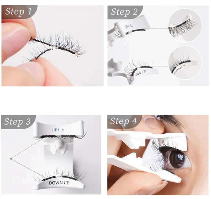 Premium Magnetic Eyelashes 🎁 Easy Quick  Safe