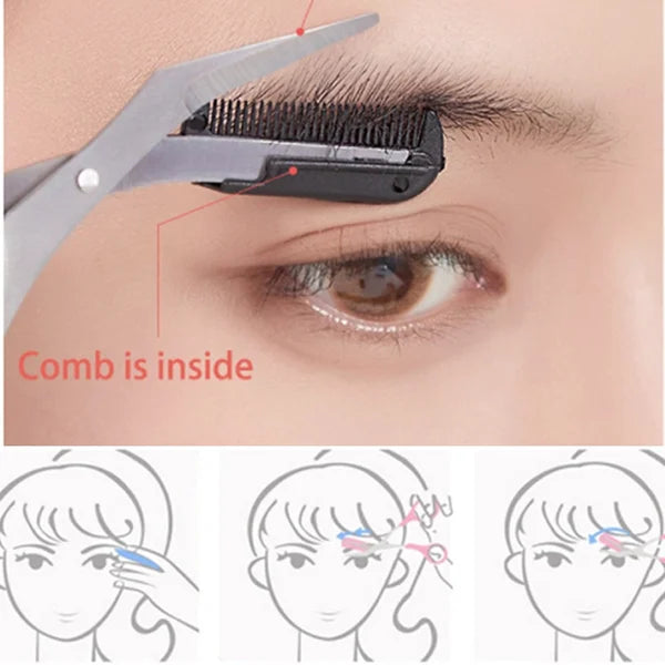 (🎁2024-Christmas Hot Sale🎁)(🔥 Promotion-49%OFF)Eyebrow Trimmer Scissor