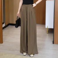 High Waisted Loose Pants Comfortable Wide Leg Pants